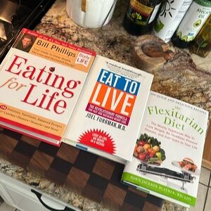 3 cookbooks